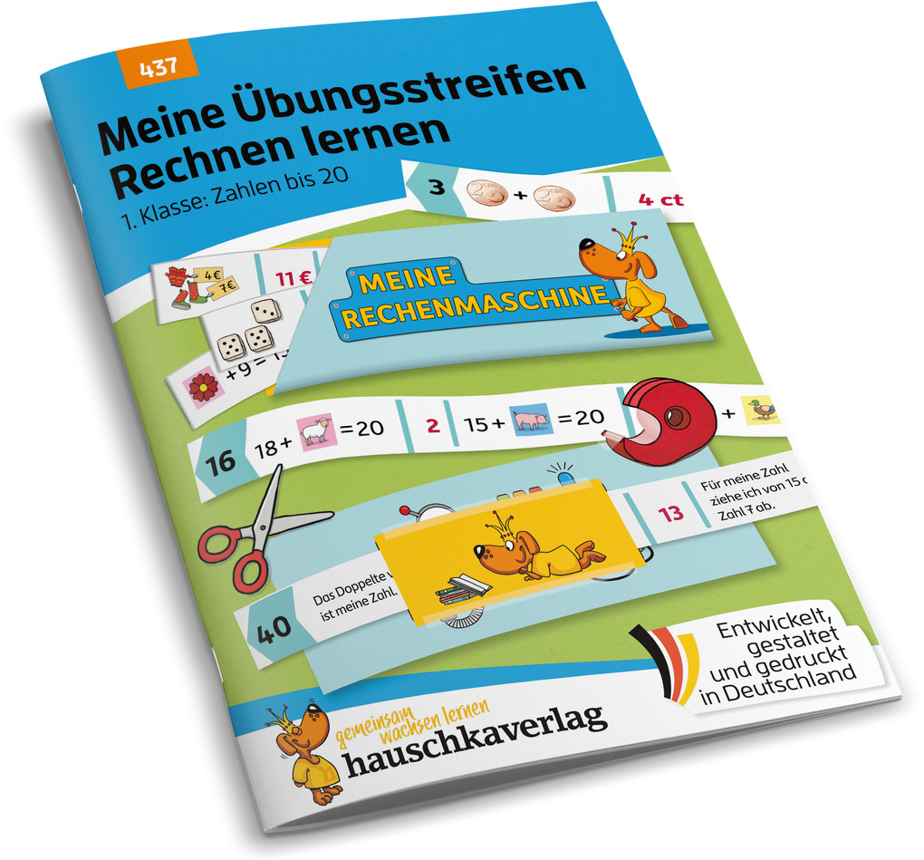 Weitere Ansicht: Meine Übungsstreifen Rechnen lernen - 1. Klasse: Zahlen bis 20 | Agnes Spiecker
