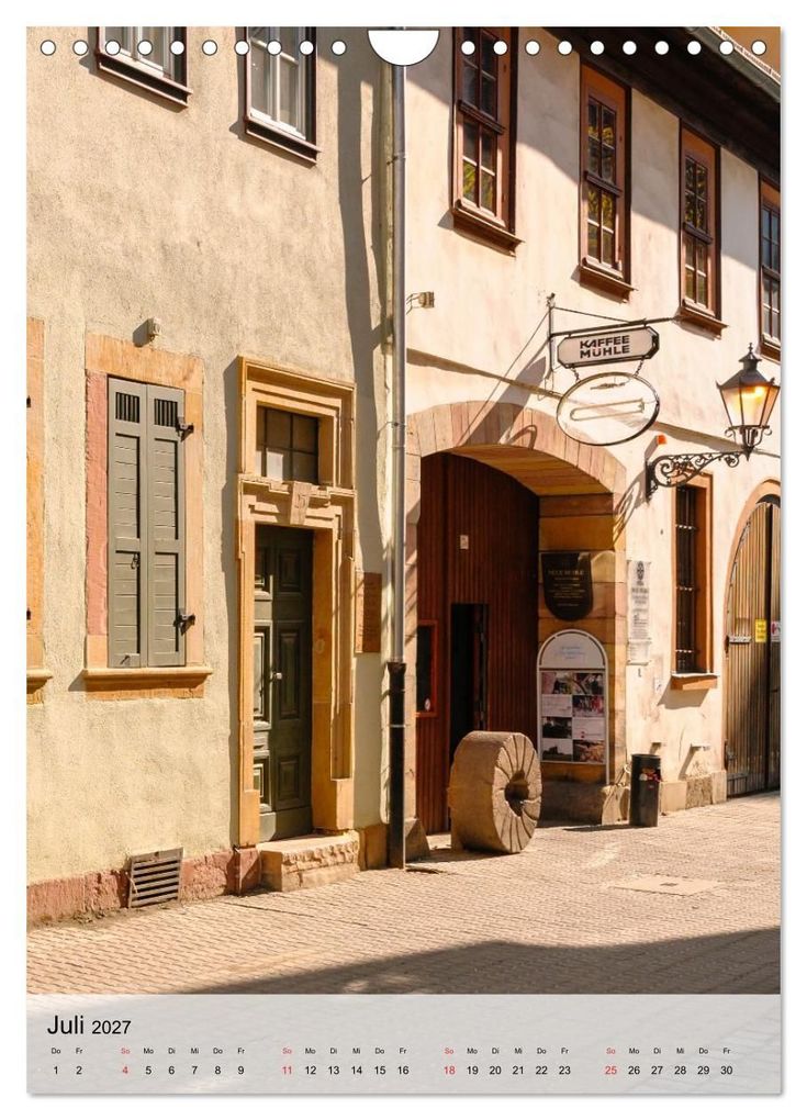 Weitere Ansicht: Ein Blick auf Erfurt in Farbe (Wandkalender 2027 DIN A4 hoch), CALVENDO Monatskalender | Markus W. Lambrecht, Calvendo
