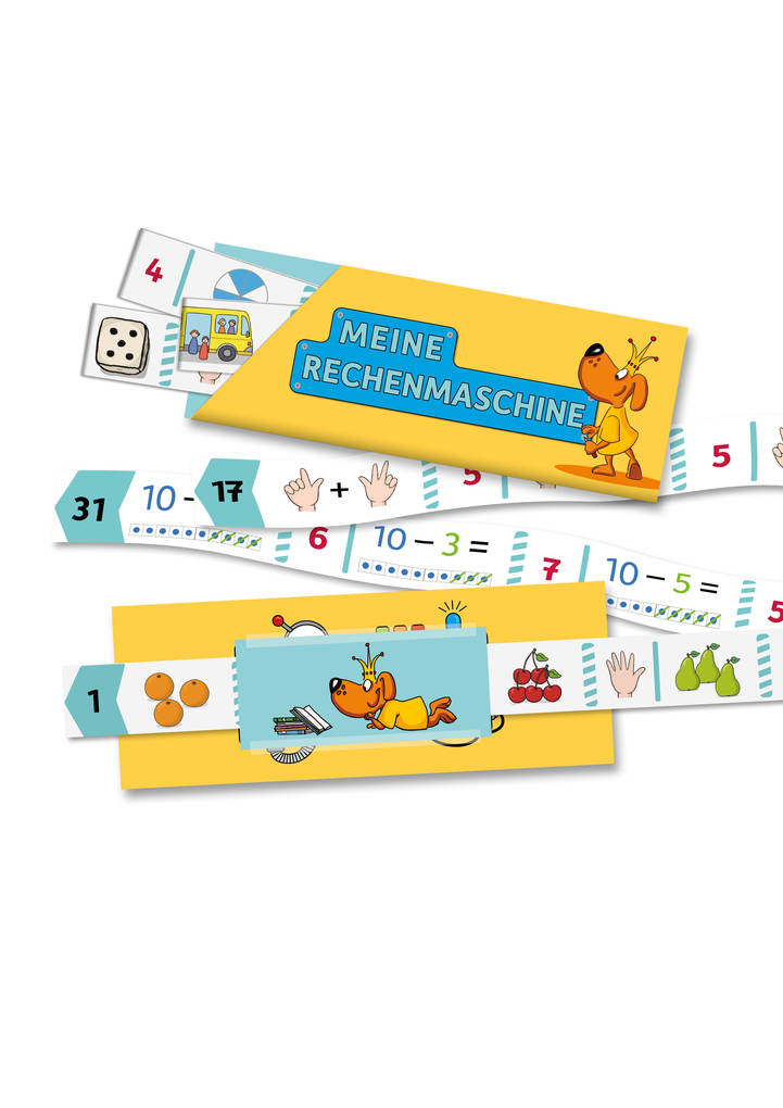 Weitere Ansicht: Meine Übungsstreifen Rechnen lernen - 1. Klasse: Zahlen bis 10 | Agnes Spiecker