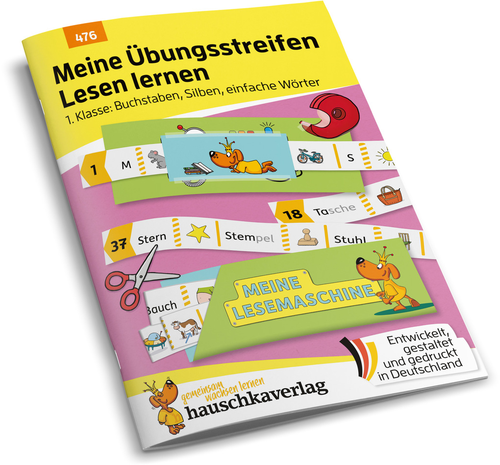 Weitere Ansicht: Meine Übungsstreifen Lesen lernen - 1. Klasse: Buchstaben, Silben, einfache Wörter | Agnes Spiecker