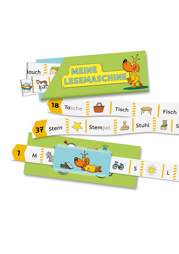 Weitere Ansicht: Meine Übungsstreifen Lesen lernen - 1. Klasse: Buchstaben, Silben, einfache Wörter | Agnes Spiecker