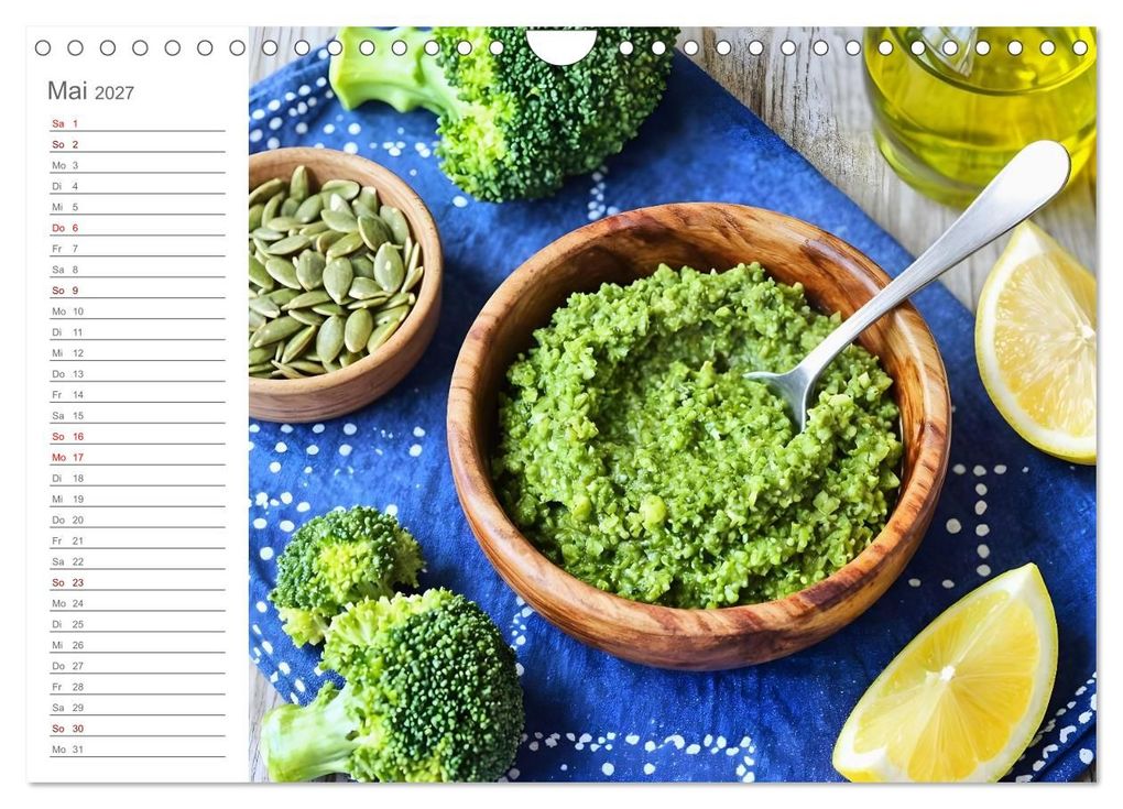 Weitere Ansicht: Zero Waste Pesto - 12 Monate, 12 Reste, unendlich Geschmack (Wandkalender 2027 DIN A4 quer), CALVENDO Monatskalender | Fred Schimak, Calvendo