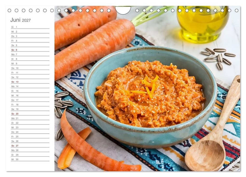 Weitere Ansicht: Zero Waste Pesto - 12 Monate, 12 Reste, unendlich Geschmack (Wandkalender 2027 DIN A4 quer), CALVENDO Monatskalender | Fred Schimak, Calvendo