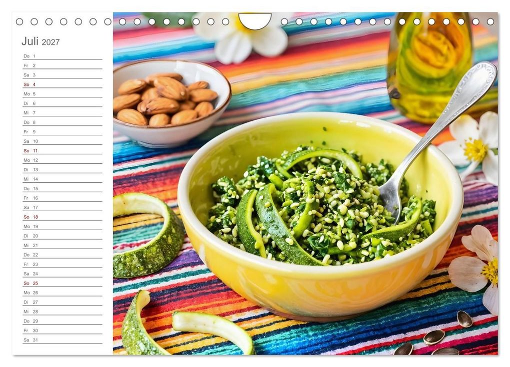 Weitere Ansicht: Zero Waste Pesto - 12 Monate, 12 Reste, unendlich Geschmack (Wandkalender 2027 DIN A4 quer), CALVENDO Monatskalender | Fred Schimak, Calvendo