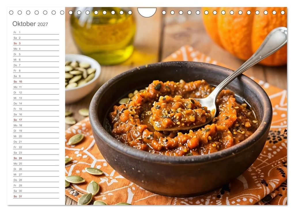 Weitere Ansicht: Zero Waste Pesto - 12 Monate, 12 Reste, unendlich Geschmack (Wandkalender 2027 DIN A4 quer), CALVENDO Monatskalender | Fred Schimak, Calvendo
