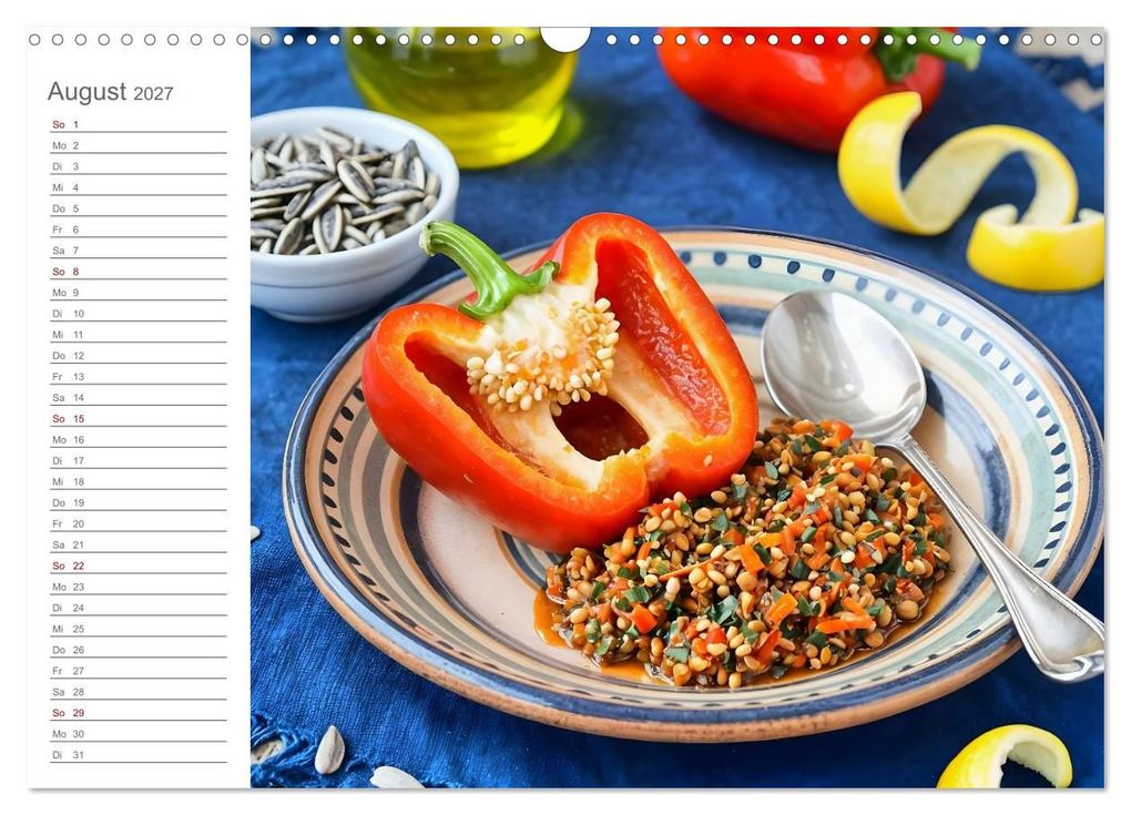 Weitere Ansicht: Zero Waste Pesto - 12 Monate, 12 Reste, unendlich Geschmack (Wandkalender 2027 DIN A3 quer), CALVENDO Monatskalender | Fred Schimak, Calvendo