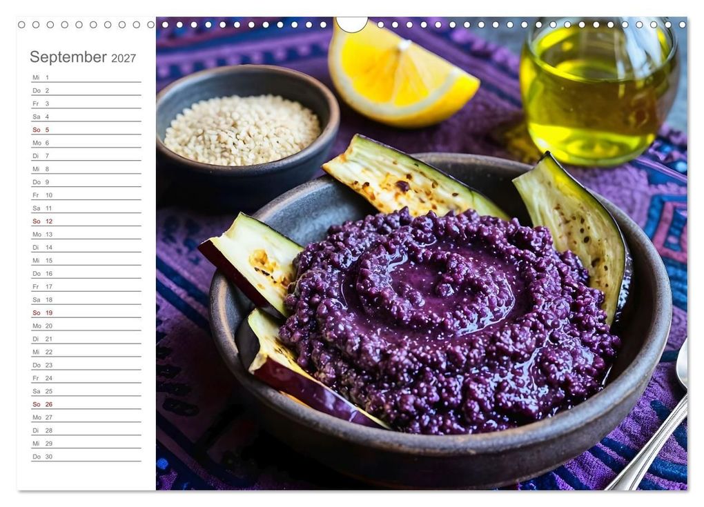 Weitere Ansicht: Zero Waste Pesto - 12 Monate, 12 Reste, unendlich Geschmack (Wandkalender 2027 DIN A3 quer), CALVENDO Monatskalender | Fred Schimak, Calvendo