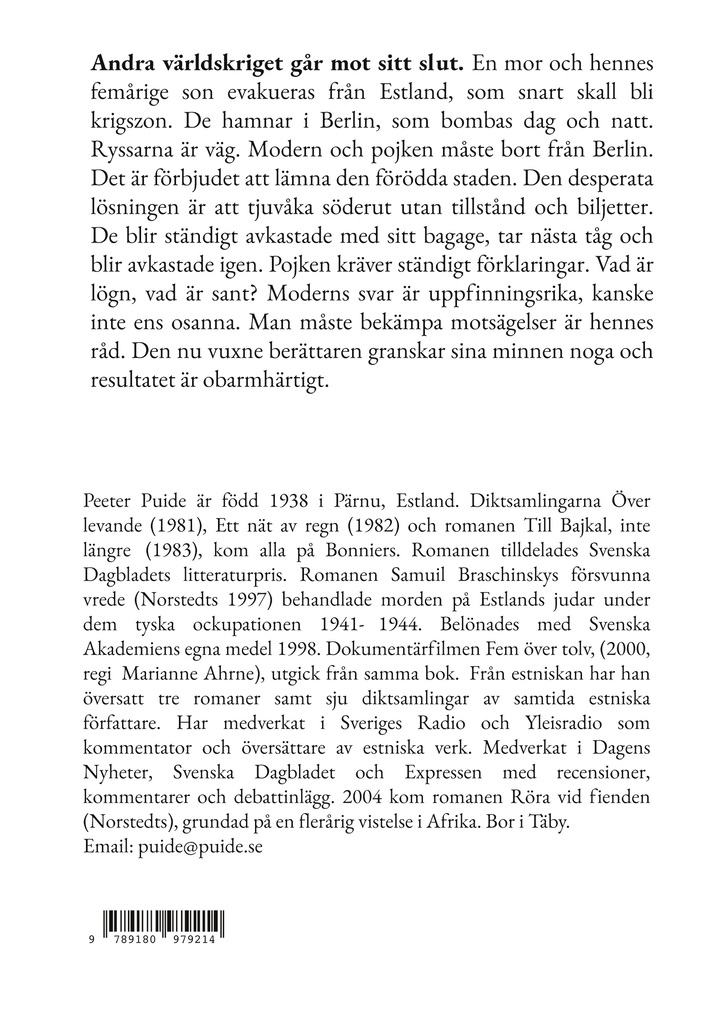 Weitere Ansicht: Fly från Berlin | Peeter Puide