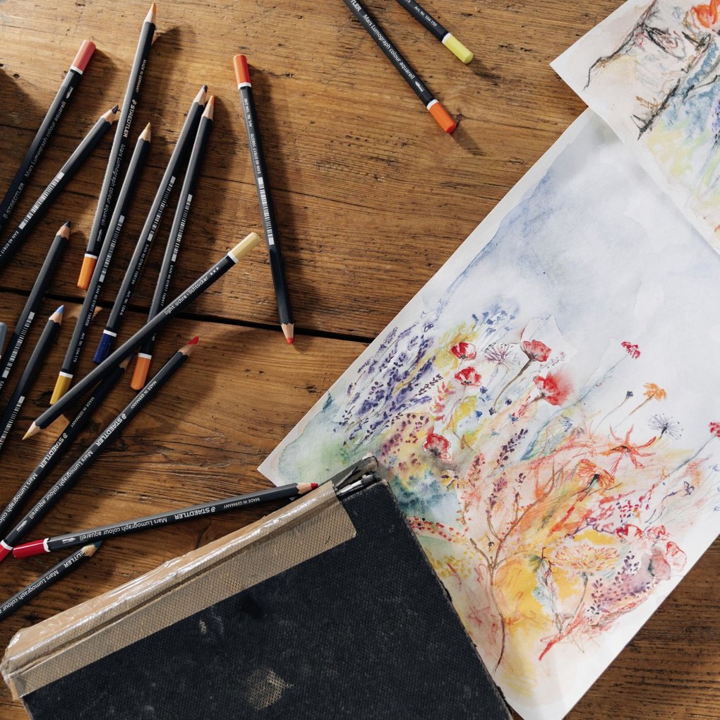 Weitere Ansicht: STAEDTLER Farbstifte aquarell Mars, Aquarellstifte, 60er Etui