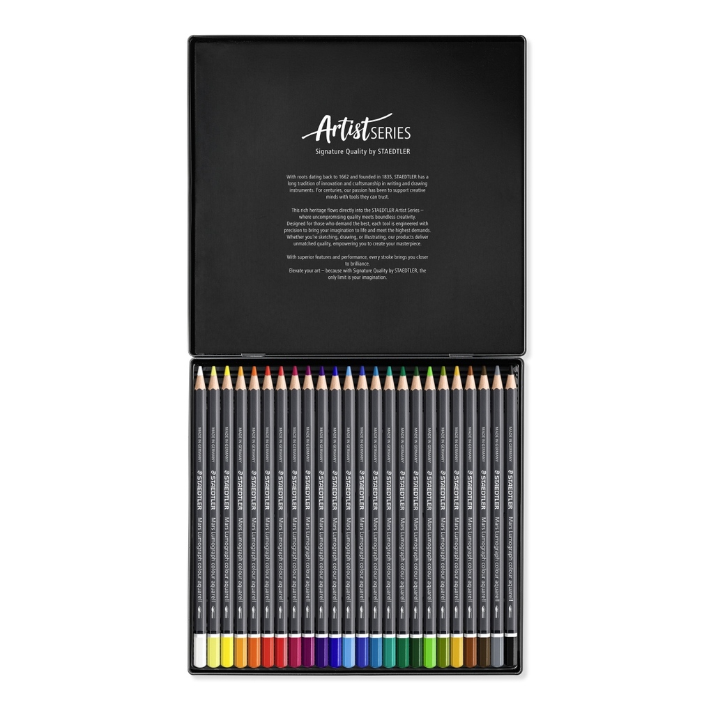 Weitere Ansicht: STAEDTLER Farbstifte aquarell Mars, Aquarellstifte, 24er Etui