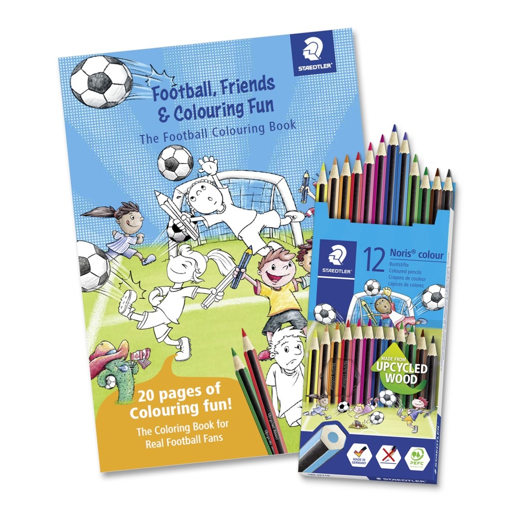 Weitere Ansicht: STAEDTLER Buntstift Noris colour mit Malbuch, 12er Etui + Malbuch