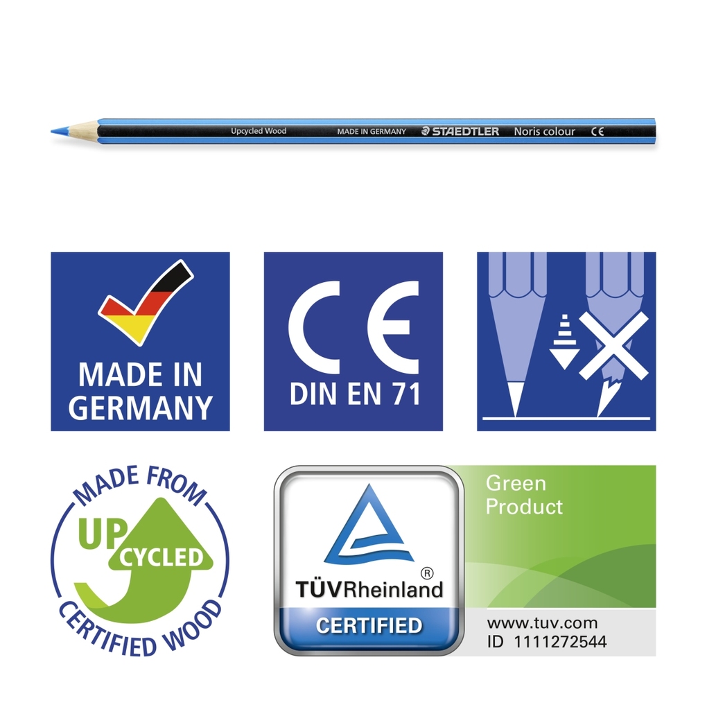 Weitere Ansicht: STAEDTLER Buntstift Noris colour mit Malbuch, 12er Etui + Malbuch
