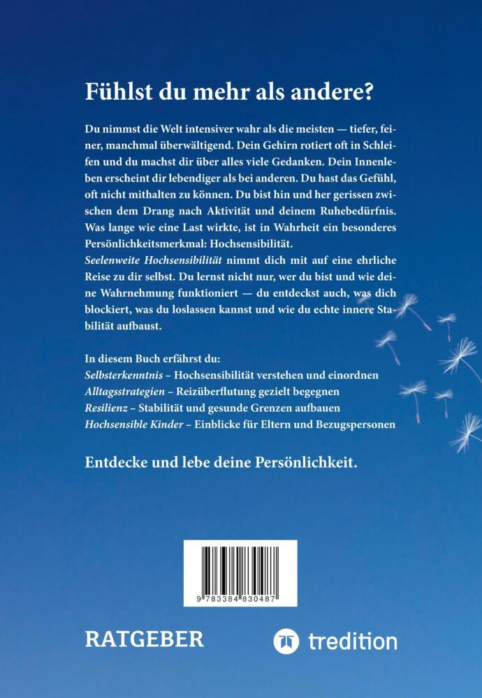 Weitere Ansicht: Seelenweite Hochsensibilität | Markus Walz