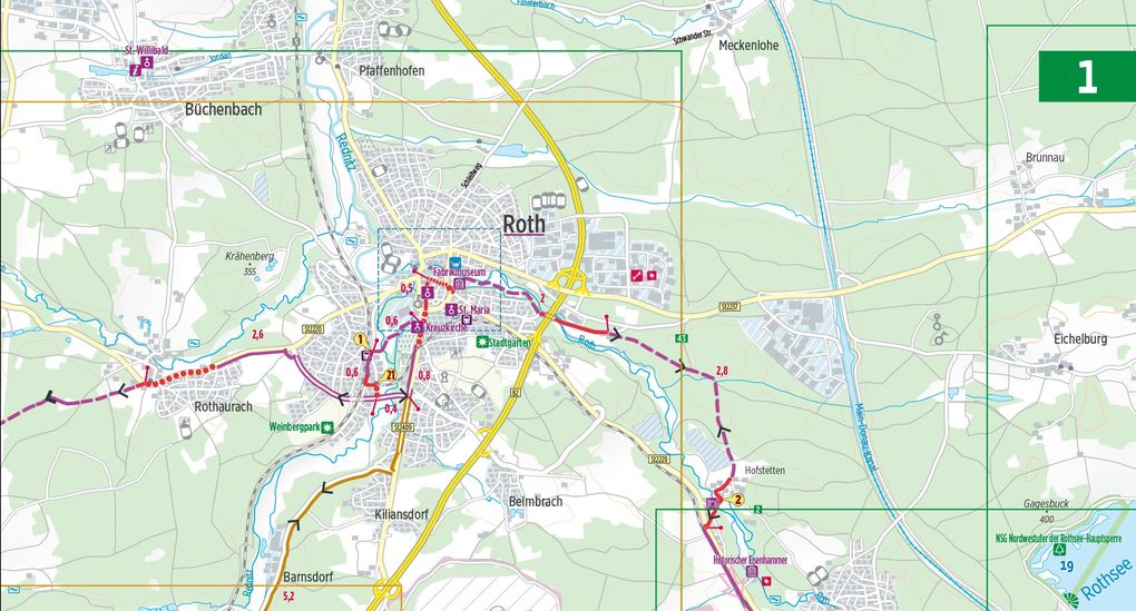 Weitere Ansicht: Fränkischer WasserRadweg