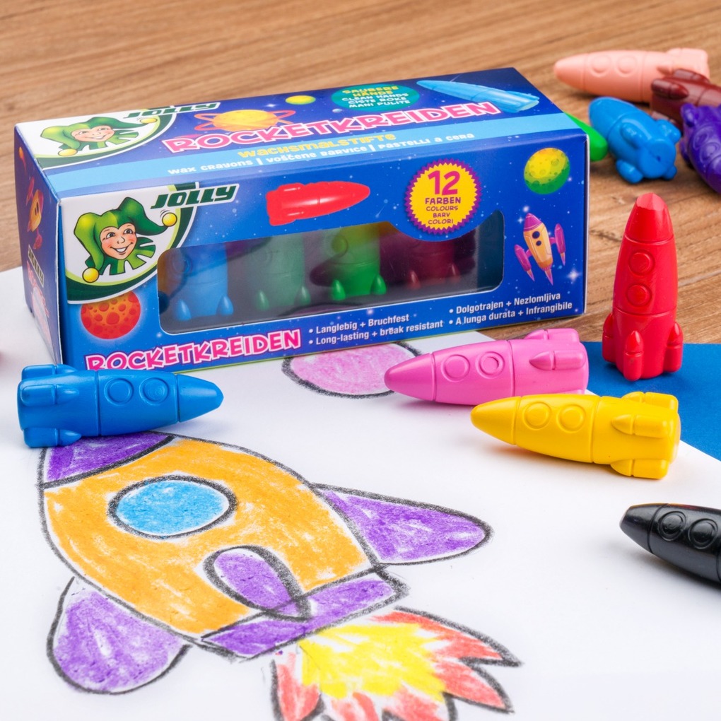 Weitere Ansicht: JOLLY Kreiden Rocketkreiden 12er Set