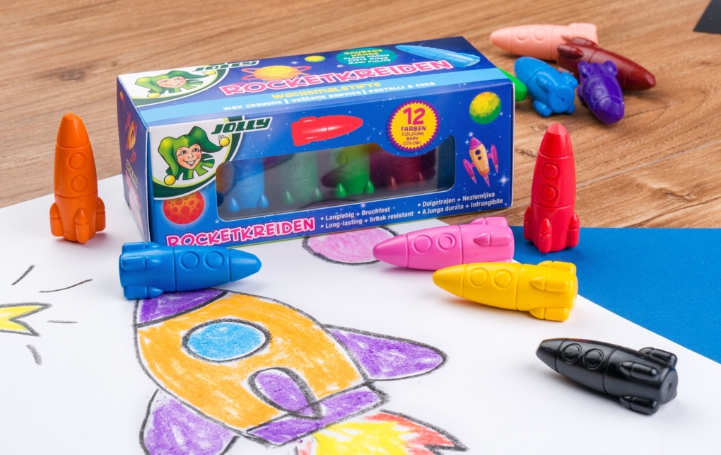 Weitere Ansicht: JOLLY Kreiden Rocketkreiden 12er Set
