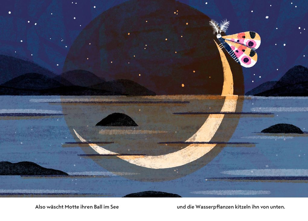 Weitere Ansicht: Motte und Mond | Elvira H. Mateu