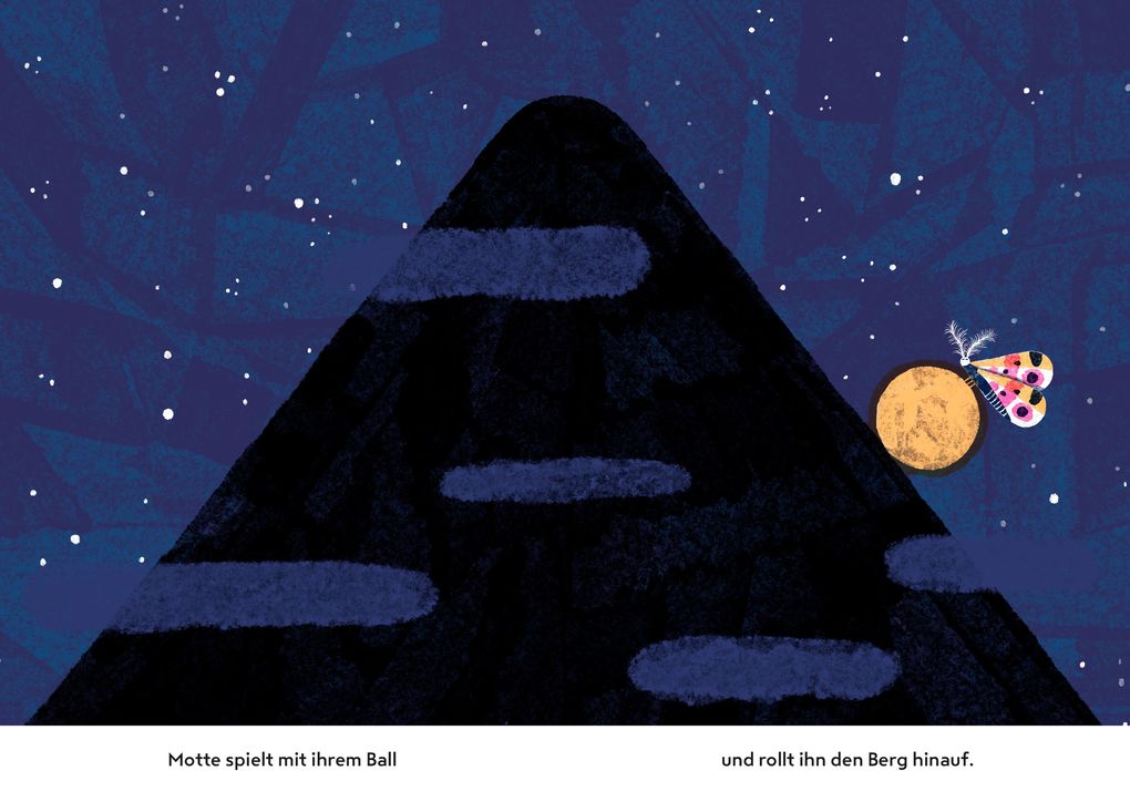 Weitere Ansicht: Motte und Mond | Elvira H. Mateu