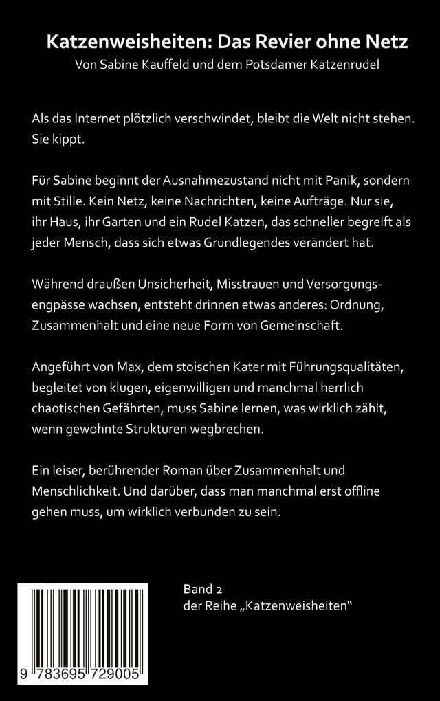 Weitere Ansicht: Katzenweisheiten - Das Revier ohne Netz | Sabine Kauffeld