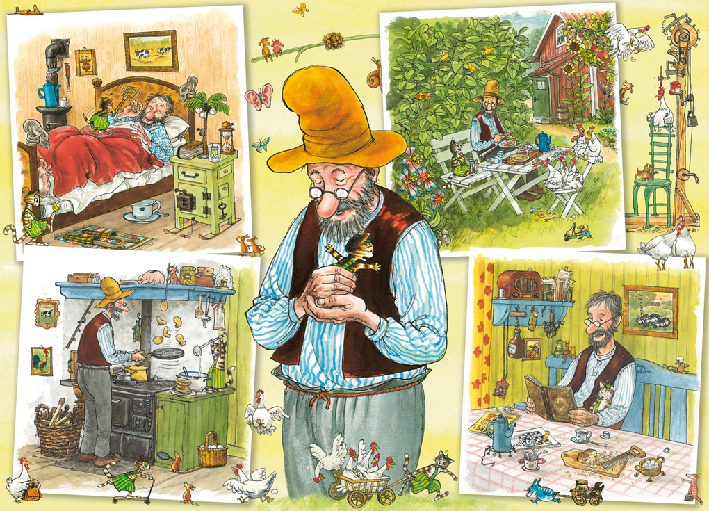 Weitere Ansicht: Petersson und Findus (Puzzle)