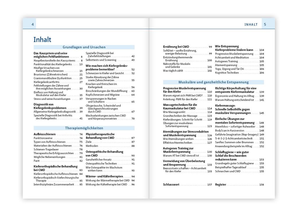 Weitere Ansicht: Kiefergelenkschmerzen, CMD und Zähneknirschen. Kompakt-Ratgeber | Mandy Scheunchen