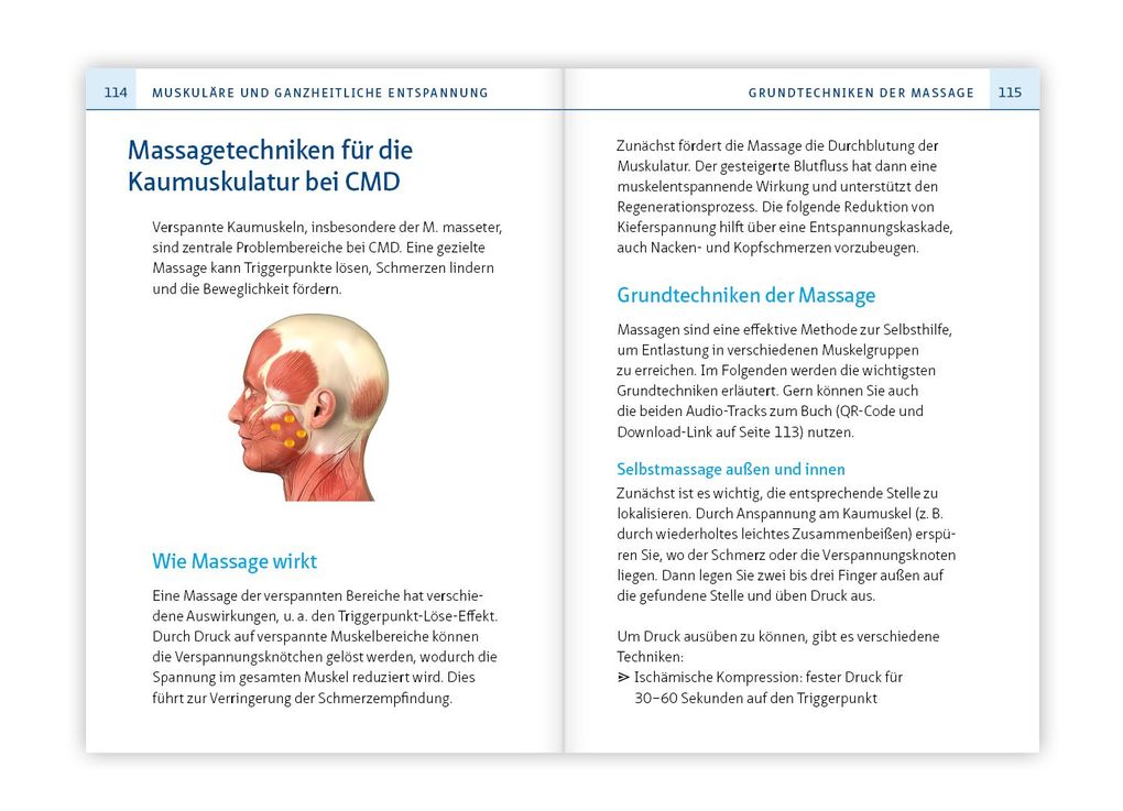 Weitere Ansicht: Kiefergelenkschmerzen, CMD und Zähneknirschen. Kompakt-Ratgeber | Mandy Scheunchen