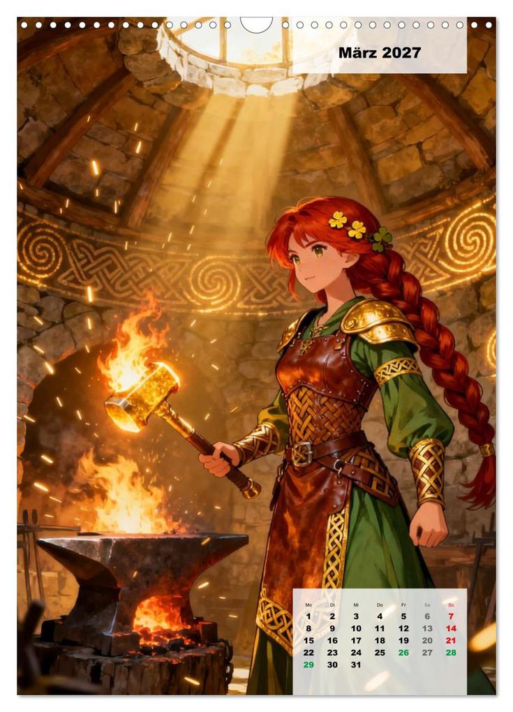 Weitere Ansicht: Töchter des Feuers (Wandkalender 2027 DIN A3 hoch), CALVENDO Monatskalender | Liam Blue, Calvendo