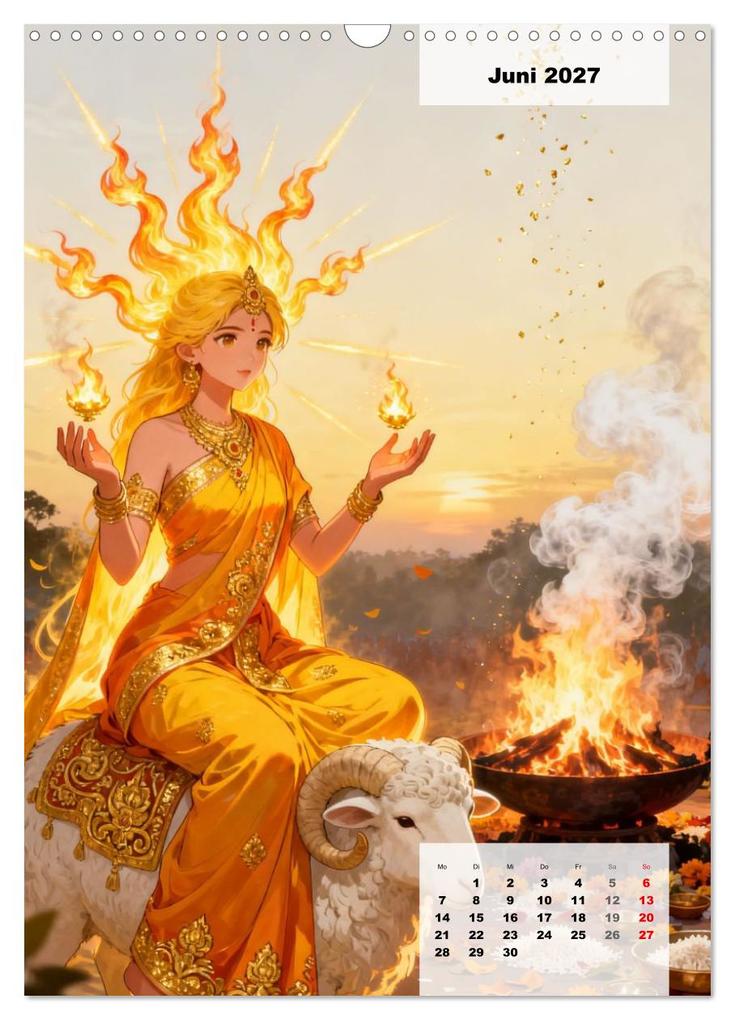 Weitere Ansicht: Töchter des Feuers (Wandkalender 2027 DIN A3 hoch), CALVENDO Monatskalender | Liam Blue, Calvendo