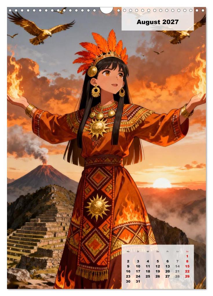 Weitere Ansicht: Töchter des Feuers (Wandkalender 2027 DIN A3 hoch), CALVENDO Monatskalender | Liam Blue, Calvendo