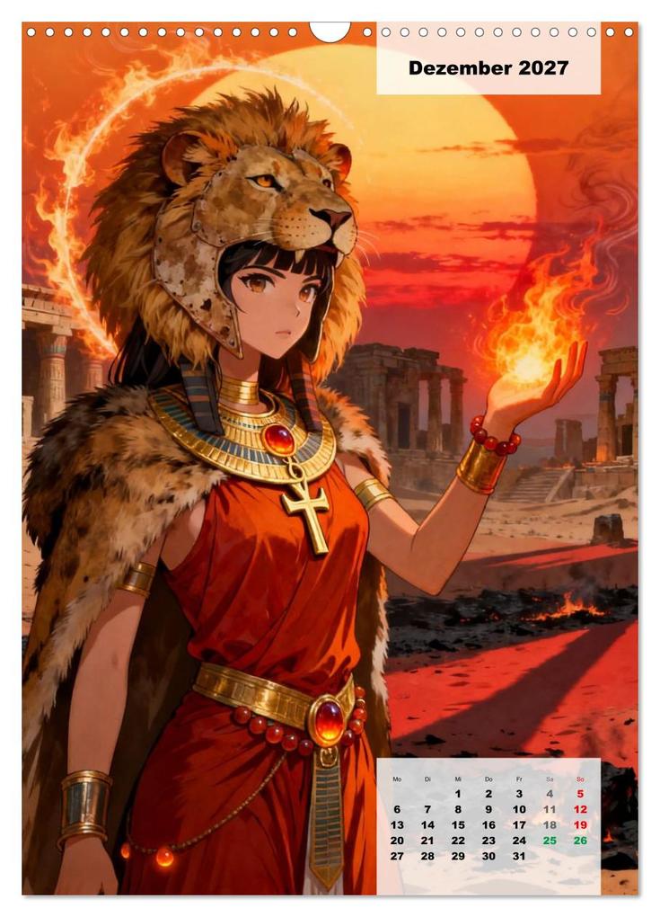 Weitere Ansicht: Töchter des Feuers (Wandkalender 2027 DIN A3 hoch), CALVENDO Monatskalender | Liam Blue, Calvendo