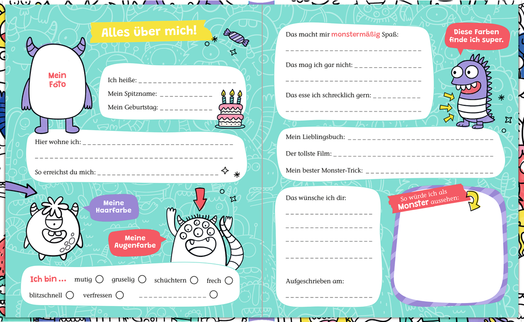 Weitere Ansicht: Freundbuch - Meine Freunde