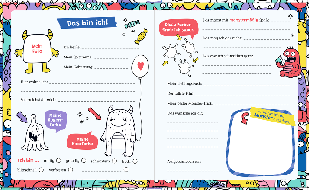 Weitere Ansicht: Freundbuch - Meine Freunde