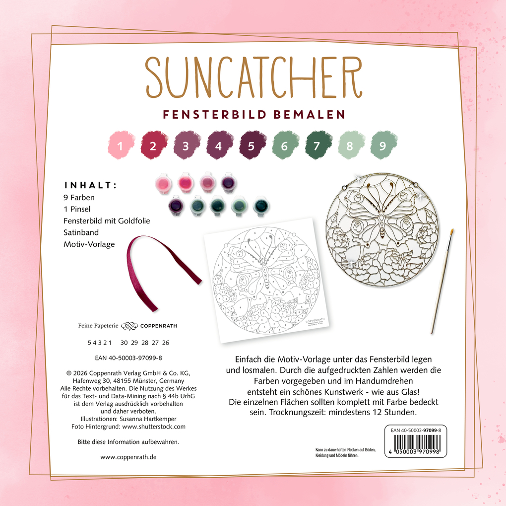 Weitere Ansicht: Suncatcher Fensterbild