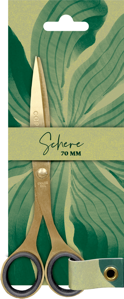 Weitere Ansicht: Schere in Gold