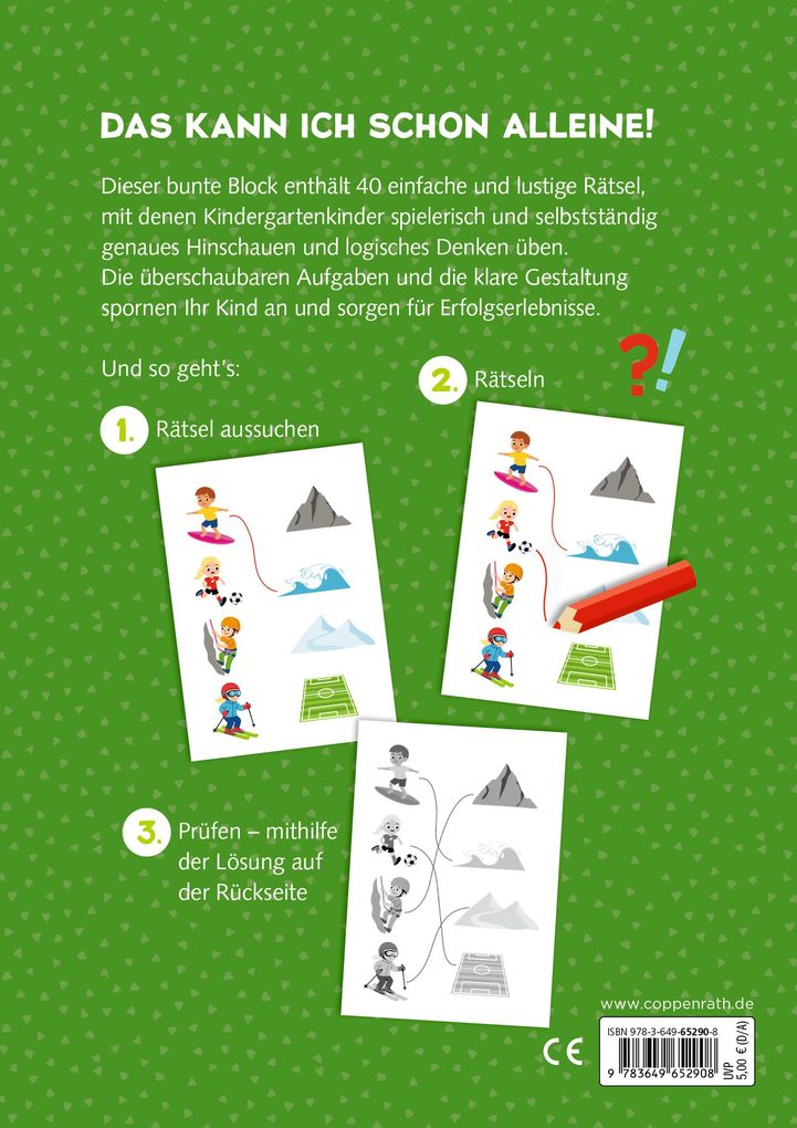 Weitere Ansicht: Mein kunterbunter Kindergartenblock