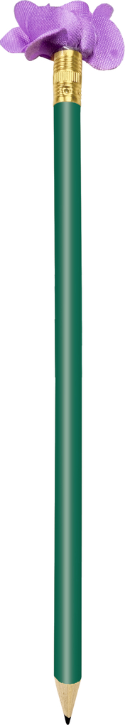 Weitere Ansicht: Karte mit Bleistift - Blumengrüße - Schöner Schenken
