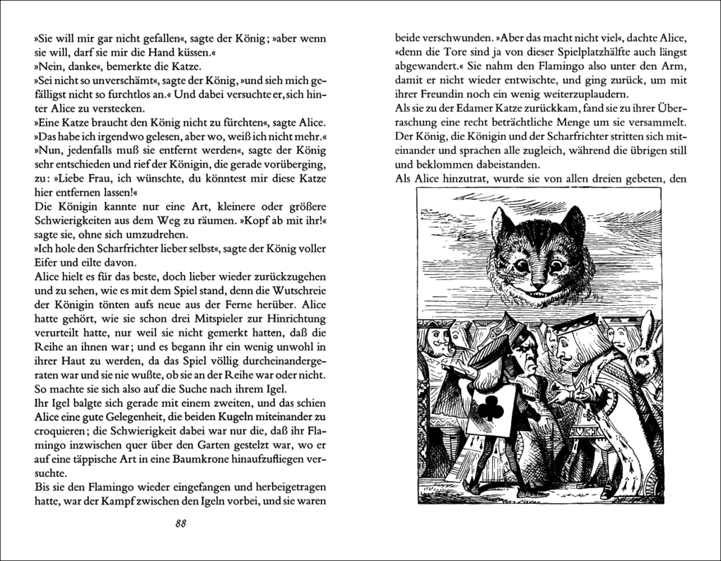 Weitere Ansicht: Alice im Wunderland und Alice hinter den Spiegeln | Lewis Carroll