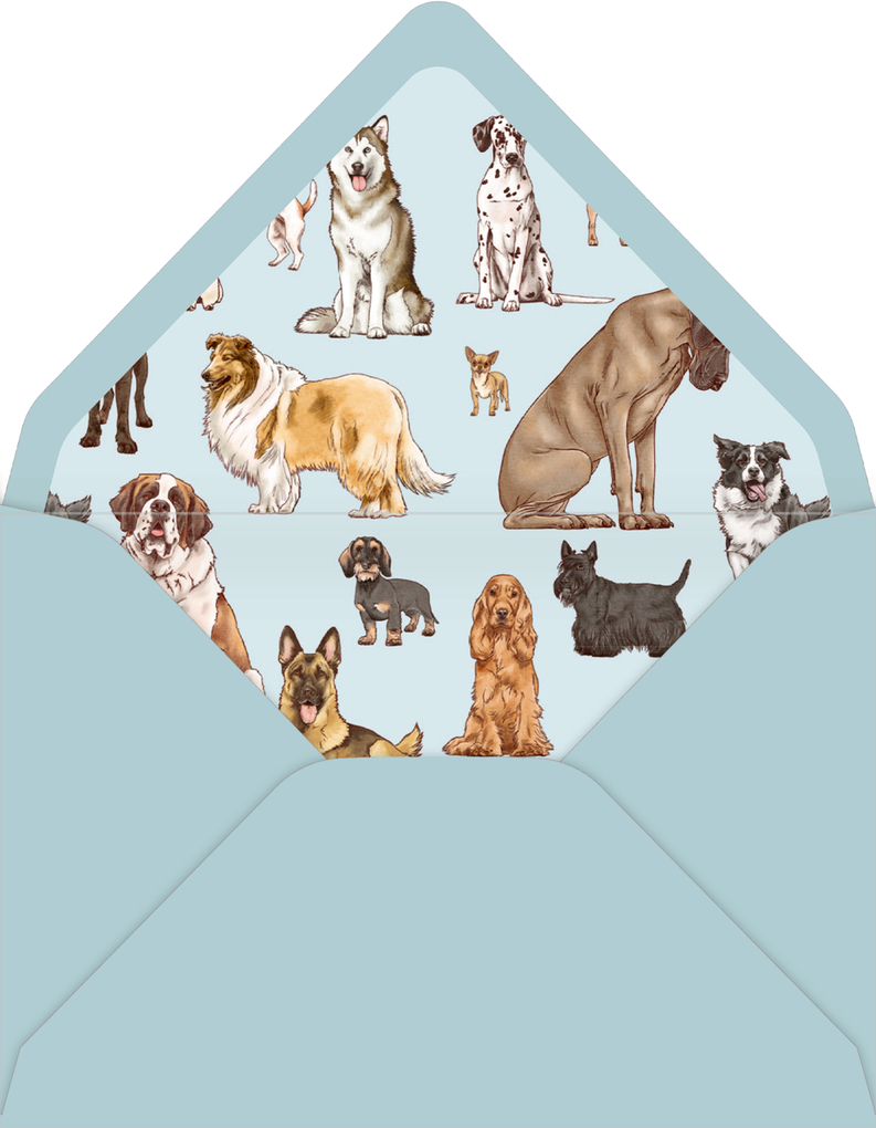 Weitere Ansicht: Pop-up-Grußkarte - I love Dogs