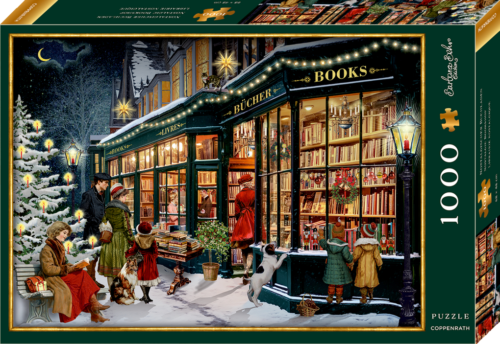 Weitere Ansicht: Puzzle - Nostalgischer Buchladen - 1000 Teile