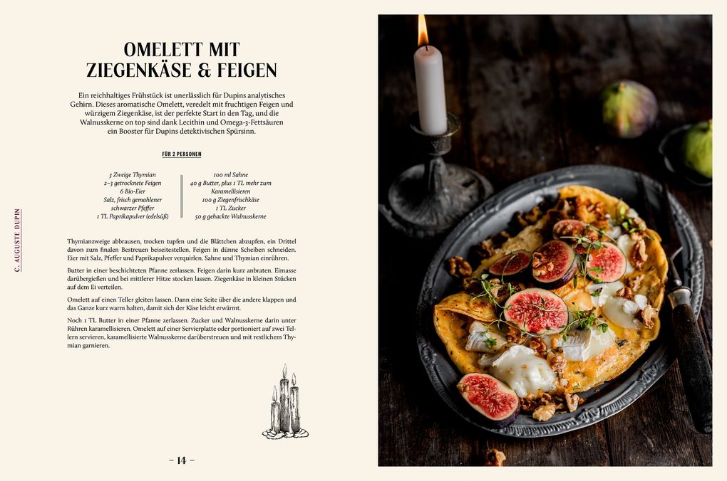 Weitere Ansicht: Das Krimikochbuch | Silke Martin