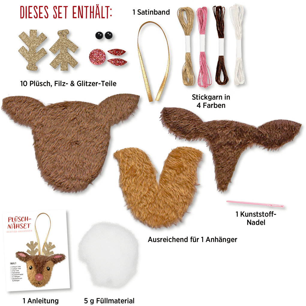 Weitere Ansicht: Plüsch-Nähset