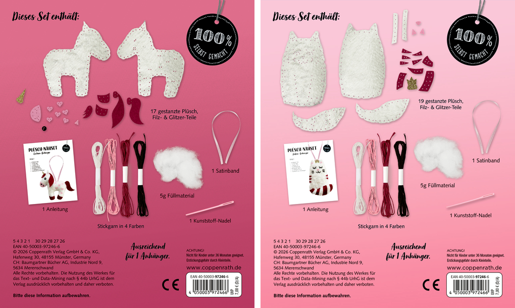 Weitere Ansicht: Plüsch-Nähset