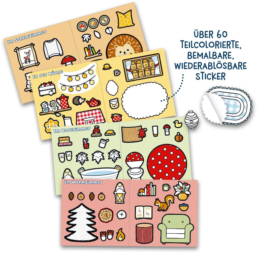 Weitere Ansicht: Cozy Stickerhaus