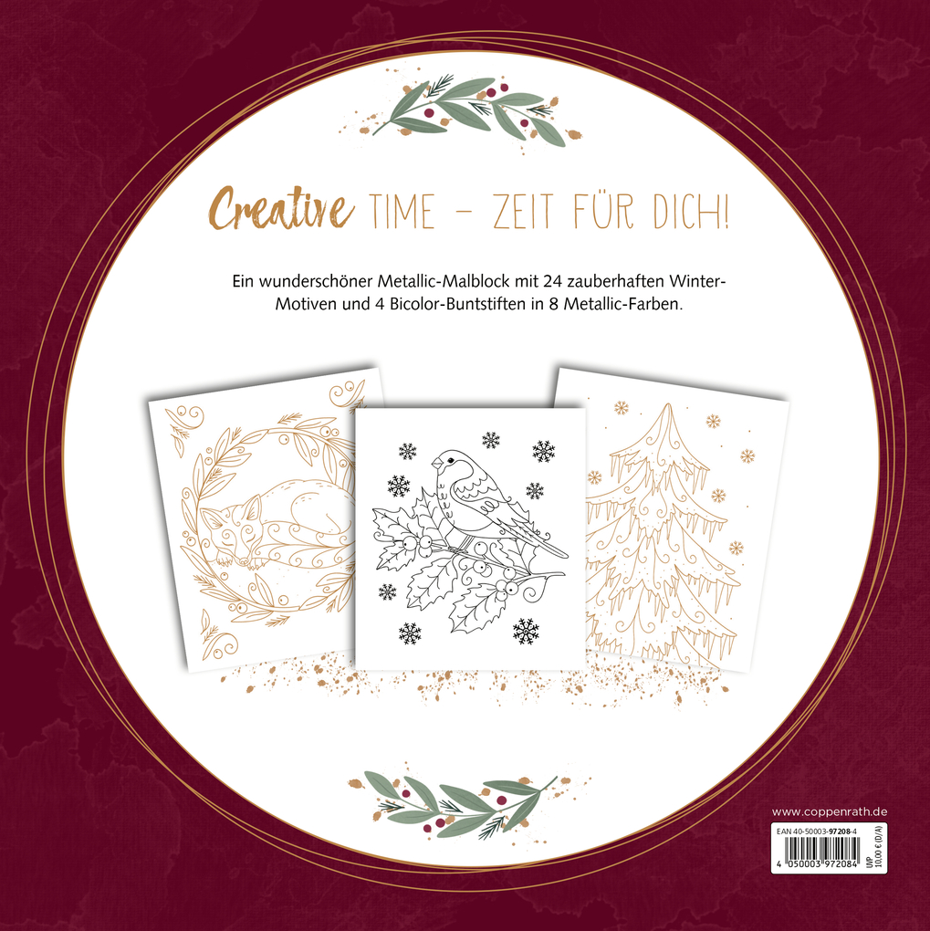 Weitere Ansicht: Metallic-Malen Magic Winter