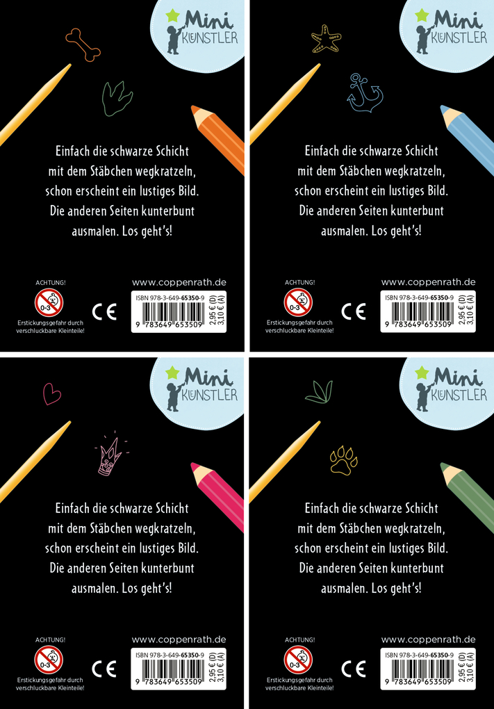 Weitere Ansicht: Meine ersten Kratzelbilder