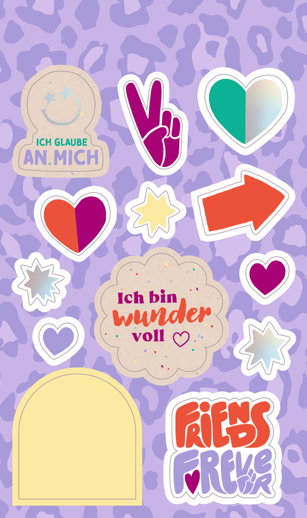 Weitere Ansicht: Sticker - Friends Forever
