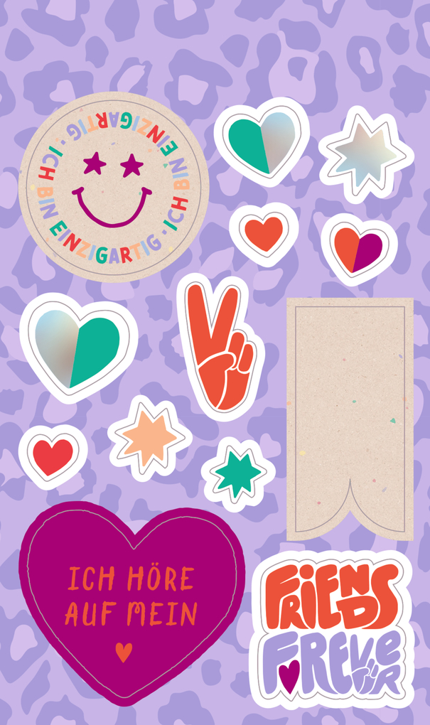 Weitere Ansicht: Sticker - Friends Forever