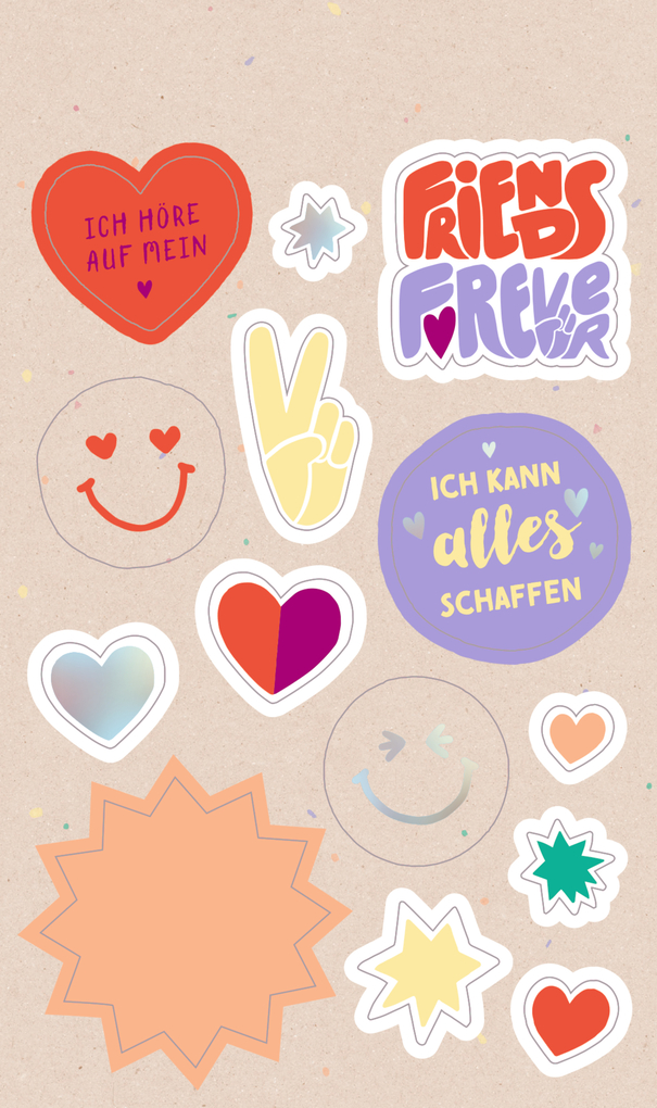 Weitere Ansicht: Sticker - Friends Forever
