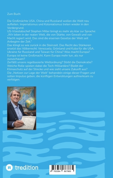 Weitere Ansicht: Notizen zur Lage der Welt | Thies Claussen