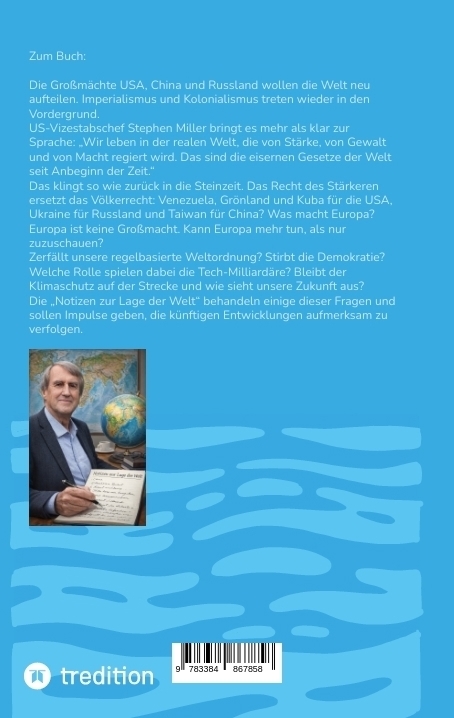 Weitere Ansicht: Notizen zur Lage der Welt | Thies Claussen